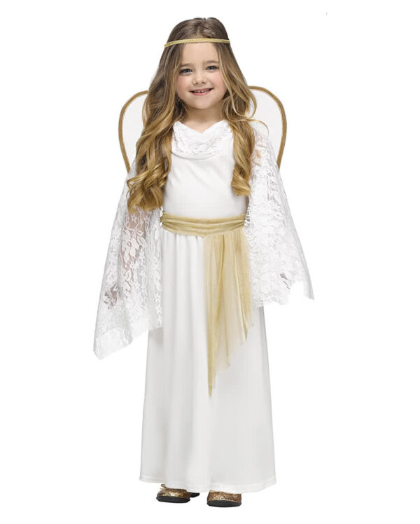 kleiner engel kleinkinderkostuem karnevalkostuem faschings kostuem fuer kinder angelic miss child costume 25751