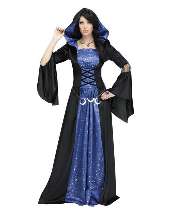 mondschein magierin kostuem moonlight sorceress costume zauberin kostuemkleid halloween 55958