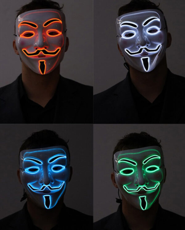 neon licht vendetta maske neon light vendetta mask halloween horror vendetta maske 53440