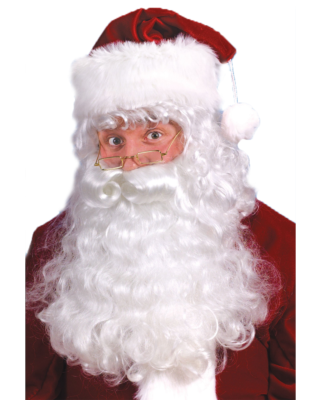 nikolaus peruecke mit bart und augenbrauen santa claus peruecke mit bart weihnachtsmann kostueme und verkleidung 19824 1