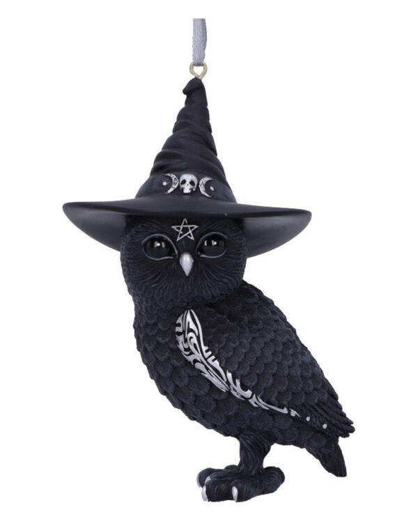 owlocen hexeneule weihnachtskugel owlocen hanging ornament gothic weihnachtskollektion 51091 01