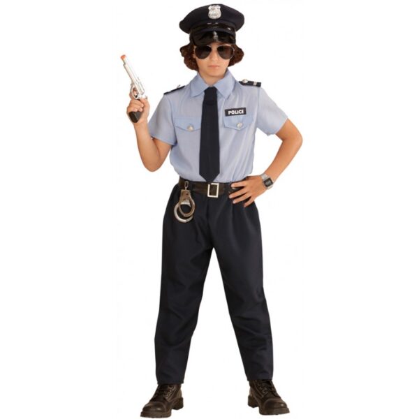 police boy streifenpolizist kinderkostuem