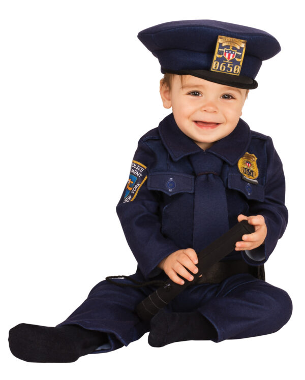 polizei kleinkinderkostuem berufskostuem fuer kinder polizistkostuem infant police costume 31271