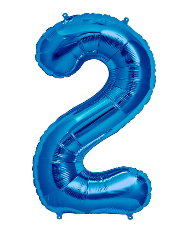 riesenzahl folienballon 2 zahlen ballon folienballon zahl 2 riesiger folienballon blaue 2 folienballon 22749