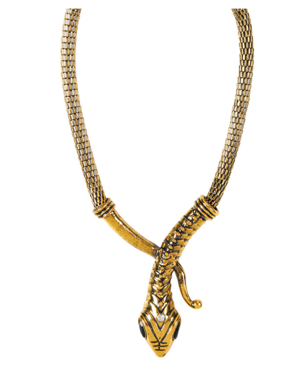 schlangen halskette kostuemschmuck aegyptischer halsschmuck cleopatra halskette 11890 1