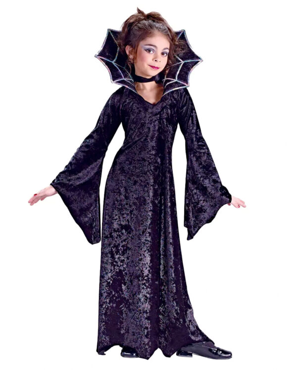 spinnen vampir prinzessin kinderkostuem hexen kinderkostuem spiderella child costume spider princess halloween costume 15322 2