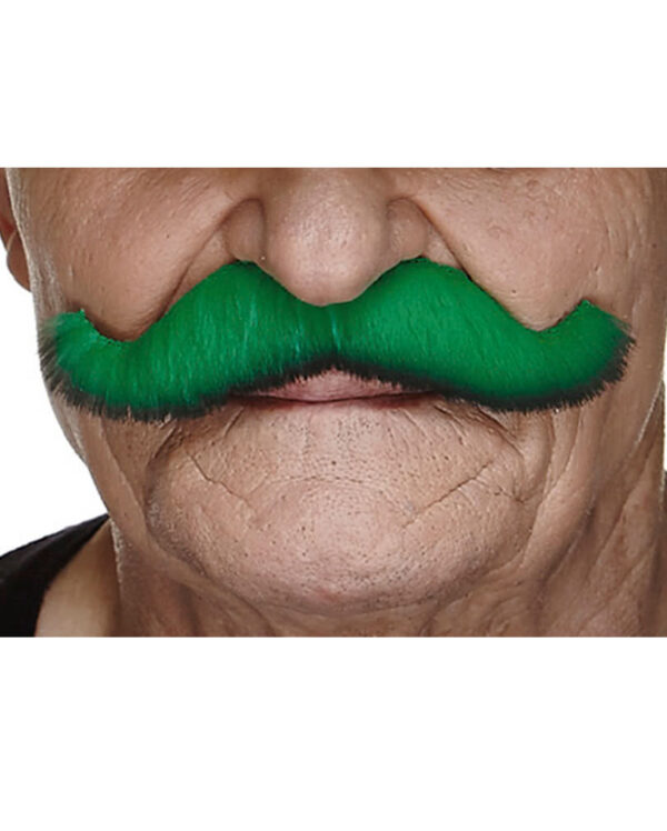st patricks day schnurrbart selbstklebend faschingsbart gruen self adhesive beard st patricks day green 26214
