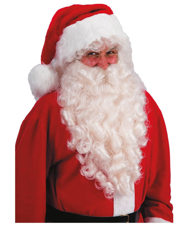 weihnachtsmann bart nikolaus bart santa claus beard weihnachtsman peruecke 26716 01