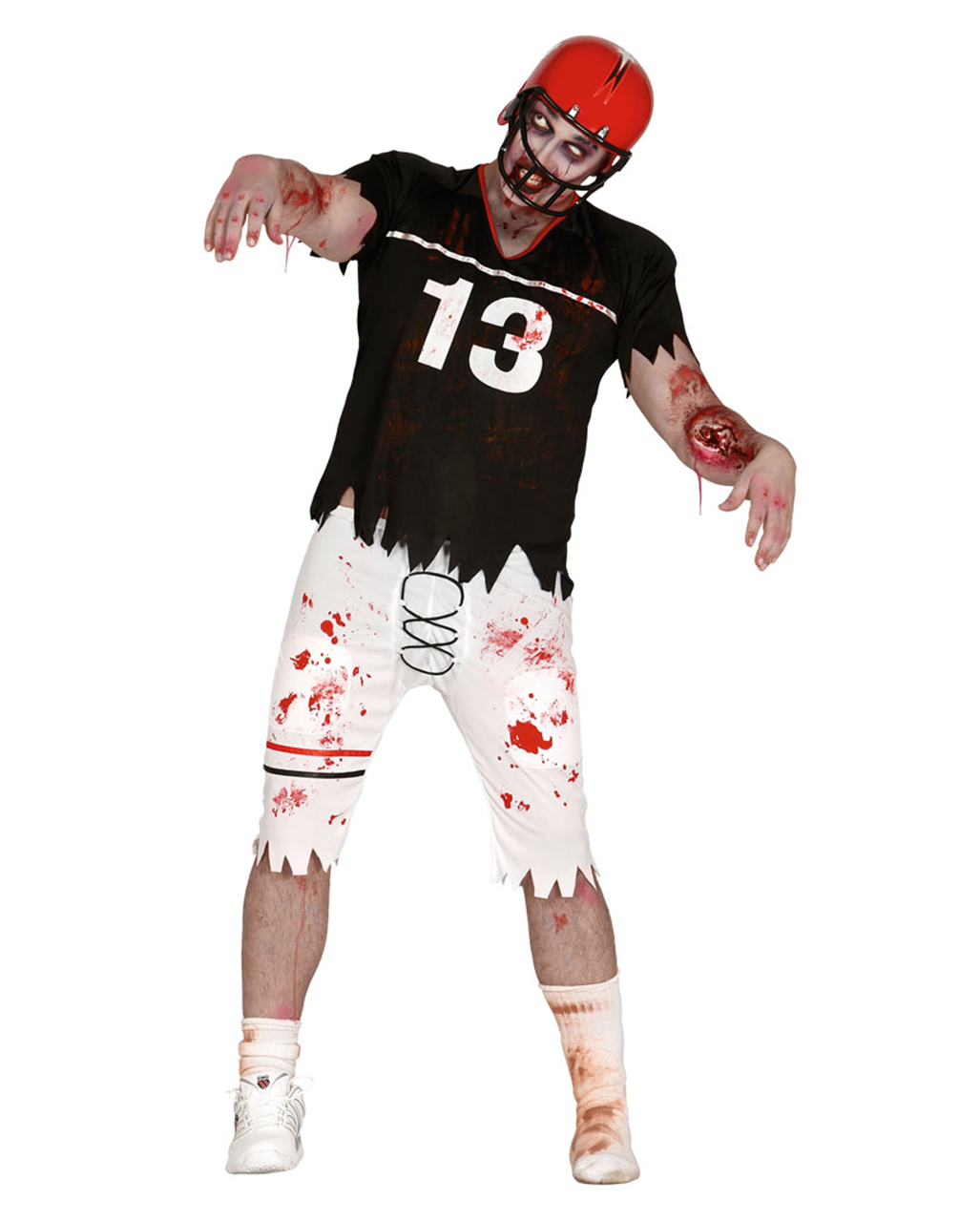 zombie football spieler kostuem toter rugby spieler verkleidung rugby player costume 26487