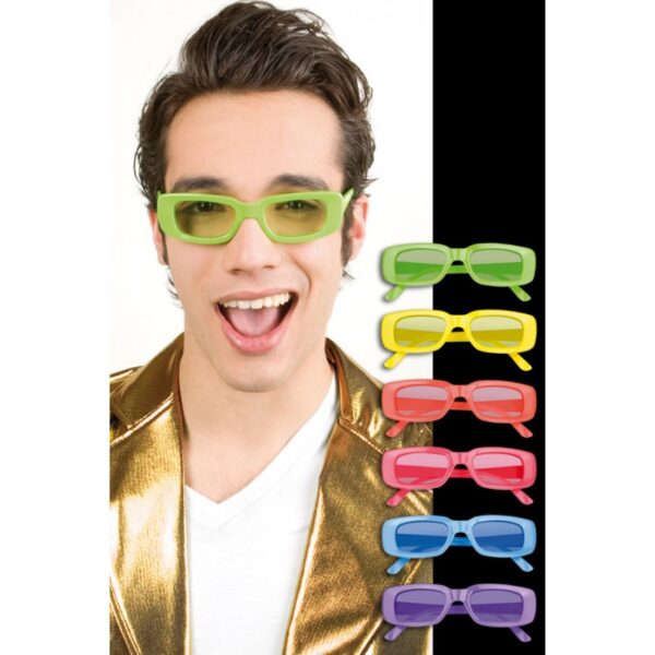 02553 500125 partybrille eddy neon 6 farben