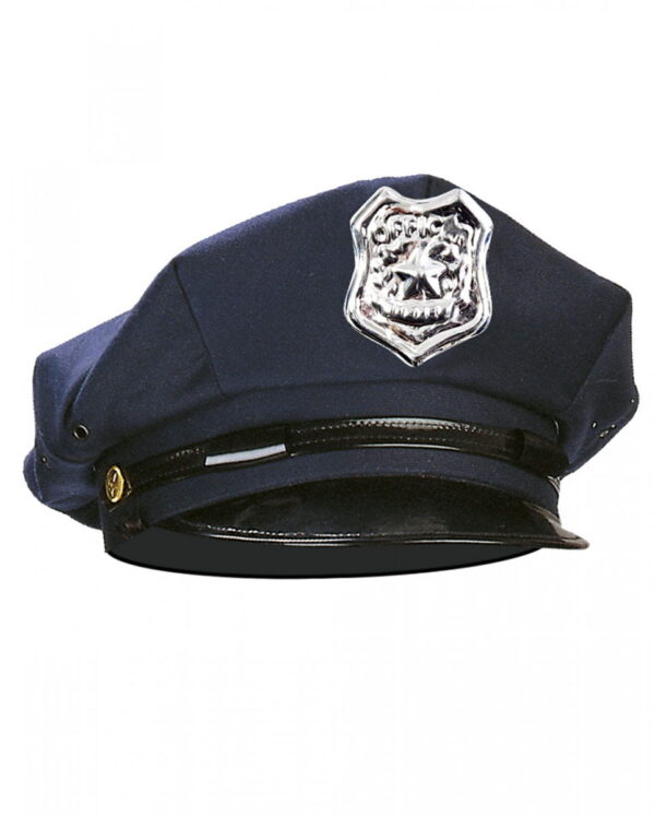 US Police Officer Mütze   blaue US Polizei Mütze