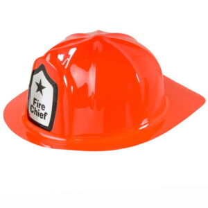 Roter Feuerwehr Helm -PVC Feuerwehrhelm-Feuerwehrmann