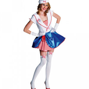 Matrosen-Mädchen Premium Kostüm XL   Fasching Kostüm