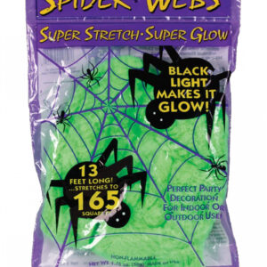 UV-Licht Spinnweben 50g  Halloween Spinnennetz UV-Licht