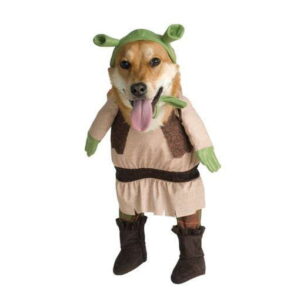 Deluxe Hundekostüm Shrek für Fasching S
