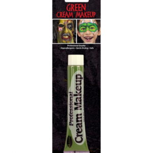 Grünes Zombie Make Up -Horror Schminke-Frankenstein Outfit