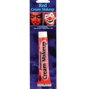 Professional Cream Schminke rot -Rote Schminke für feurige Figuren