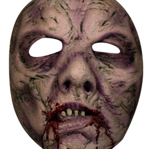 Blutige Zombie Horror-Maske für Fasching