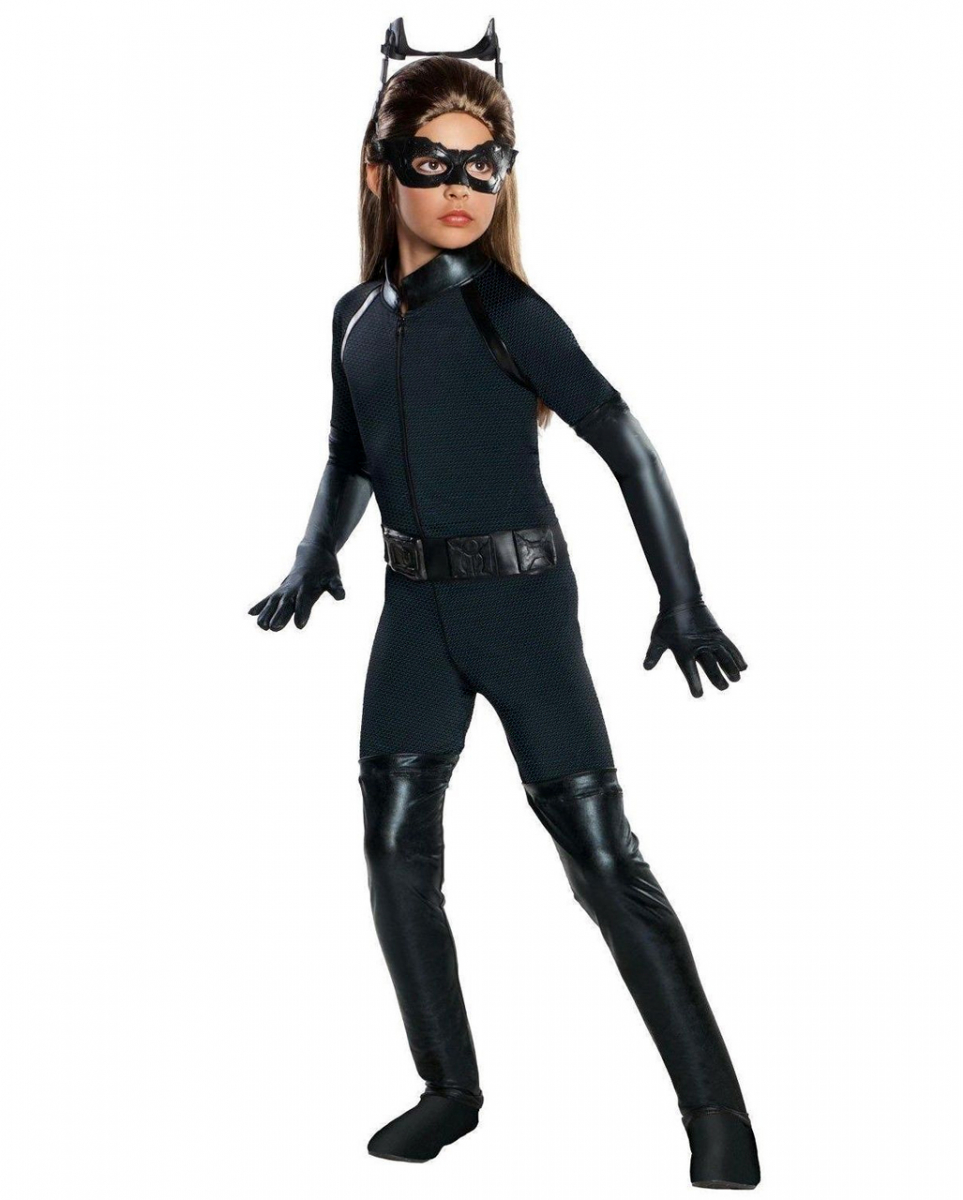 Catwomen Kinderkostüm  Superhelden Kostüme kaufen L