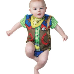 Little Cowboy Baby Body    Lustig bedruckter Body für Babies L