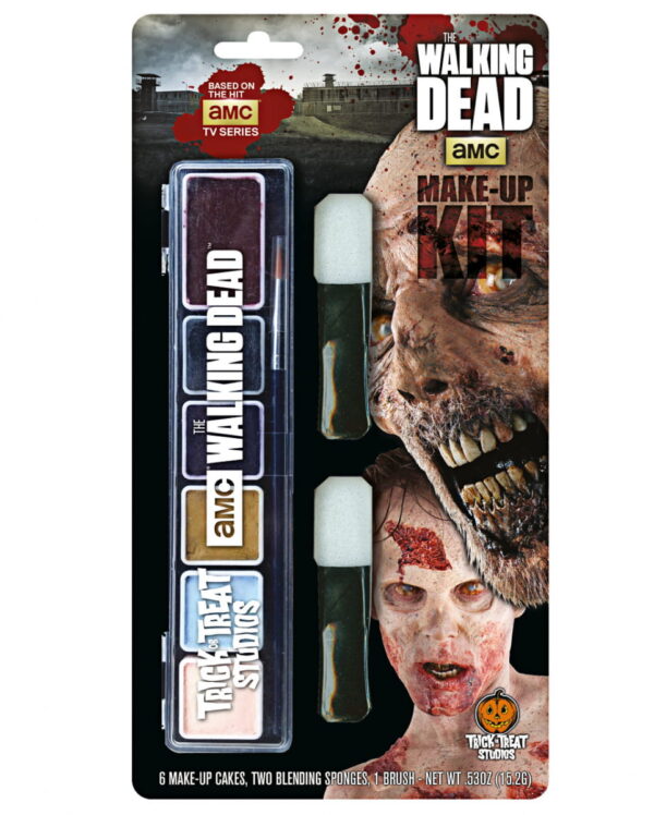 The Walking Dead Make Up Kit  TWD Zombie Schminke