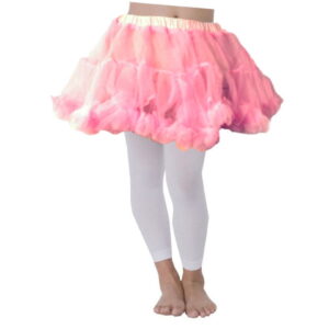 Pinkfarbener Kinder Petticoat   Tüllrock für Ballerinas