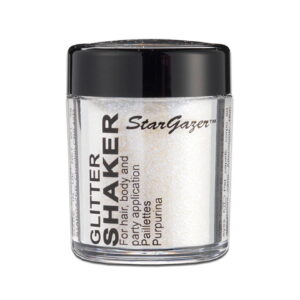 Stargazer Glitter Shaker Weiß  für dein Eisprinzessin Make-up