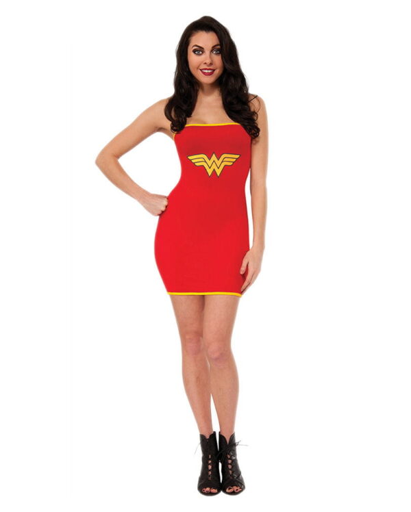 Wonder Woman Stretch-Minikleid  Superhelden Kostüme kaufen L