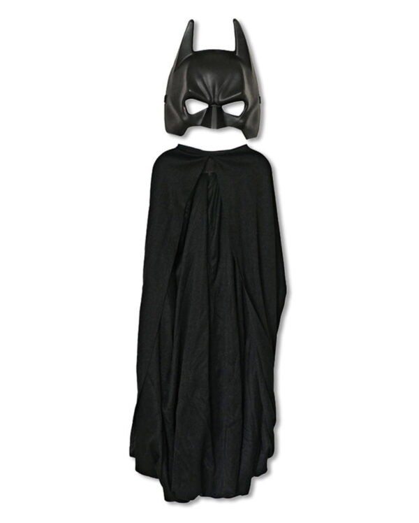 Batman Kostüm Set mit Maske und Umhang