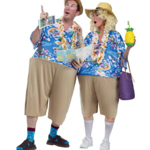 Hawaii Tourist Kostüm   Lustiges Pauschalurlauber Kostüm