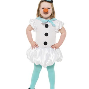Snowgirl Kinderverkleidung   Winterliches Kinderkostüm für Mädchen S