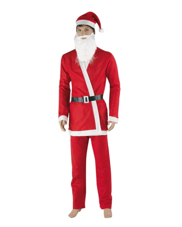 Economy Weihnachtsmann Kostüm Günstiges Nikolaus Kostüme