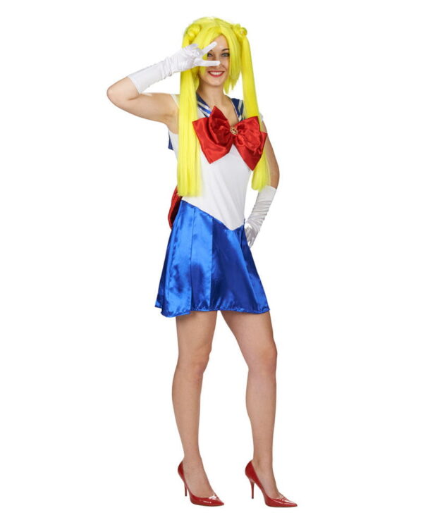Sailor Kriegerin Kostüm  Anime Kostüm für Cosplay Fans XS/S (32-34)
