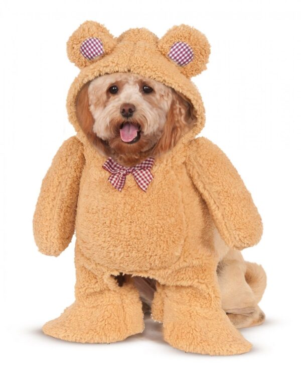 Teddy Bär Kostüm für Hunde für Fasching L
