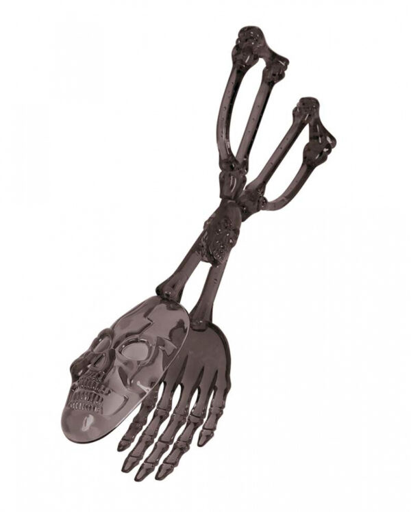 28cm Skelett Gebäckzange  Halloween Besteck