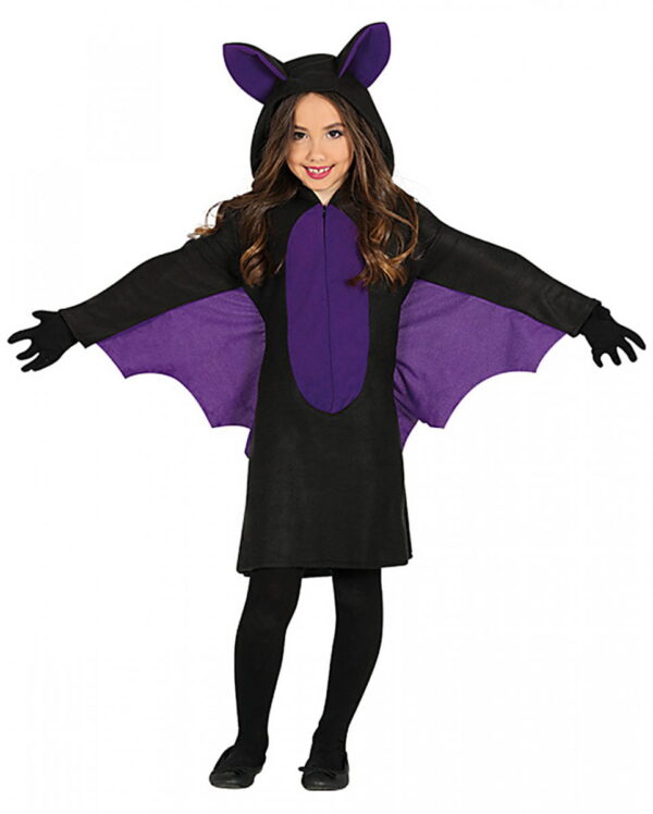 Fledermaus Kostüm für Mädchen für Halloween XL