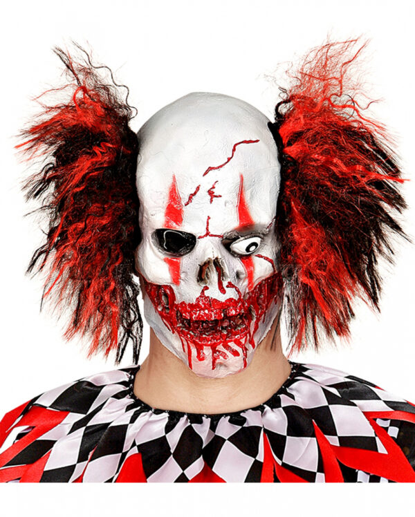 Horror Clown Totenschädel Maske kaufen