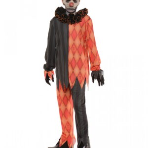 Kinderkostüm Evil Clown für Halloween L