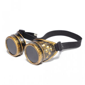 Steampunk Brille Gold jetzt günstig online kaufen