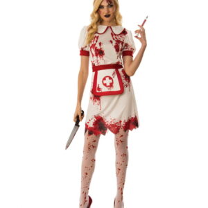 Killer Krankenschwester Kostüm für Halloween L