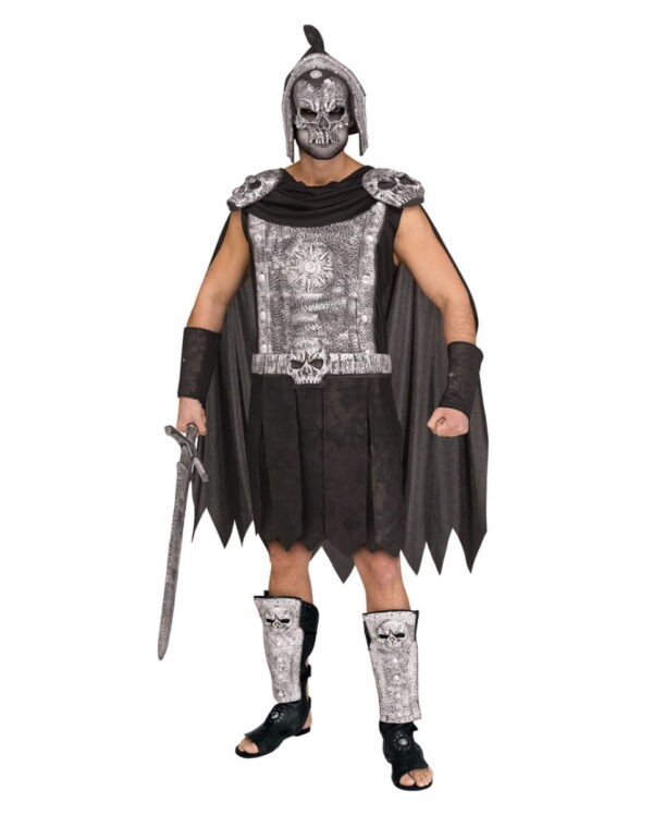 Totenschädel Gladiator Kostüm für Halloween kaufen