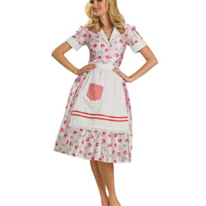 Hausfrauen Damenkostüm 50er Jahre  50´s Kostüm One Size