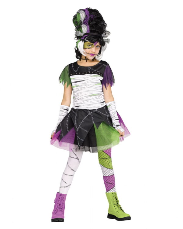 Monsterbraut Kostüm für Kinder ➤ kaufen XL
