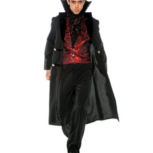 Gothic Vampir Männerkostüm als Gruselverkleidung XXL