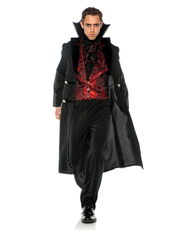 Gothic Vampir Männerkostüm als Gruselverkleidung XXL