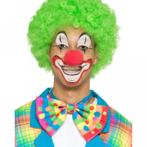 Clown Fliege bunt für Karneval & Fasching
