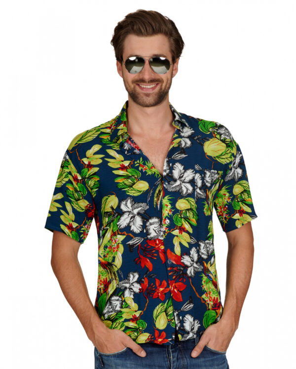 Magnum Hawaii Hemd als 80er Jahre Kostümzubehör 62/64