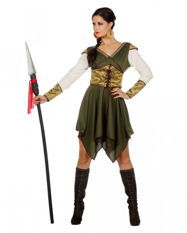 Kostüm Mittelalter Kriegerin für Fasching 48