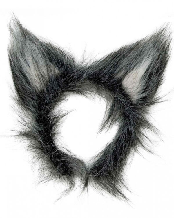 Wolfs Ohren Plüsch Haarreif für Fasching