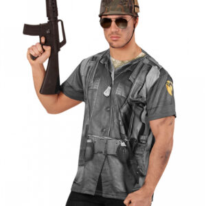 Soldaten T-Shirt mit Photo Print  3D-Kostüm XL